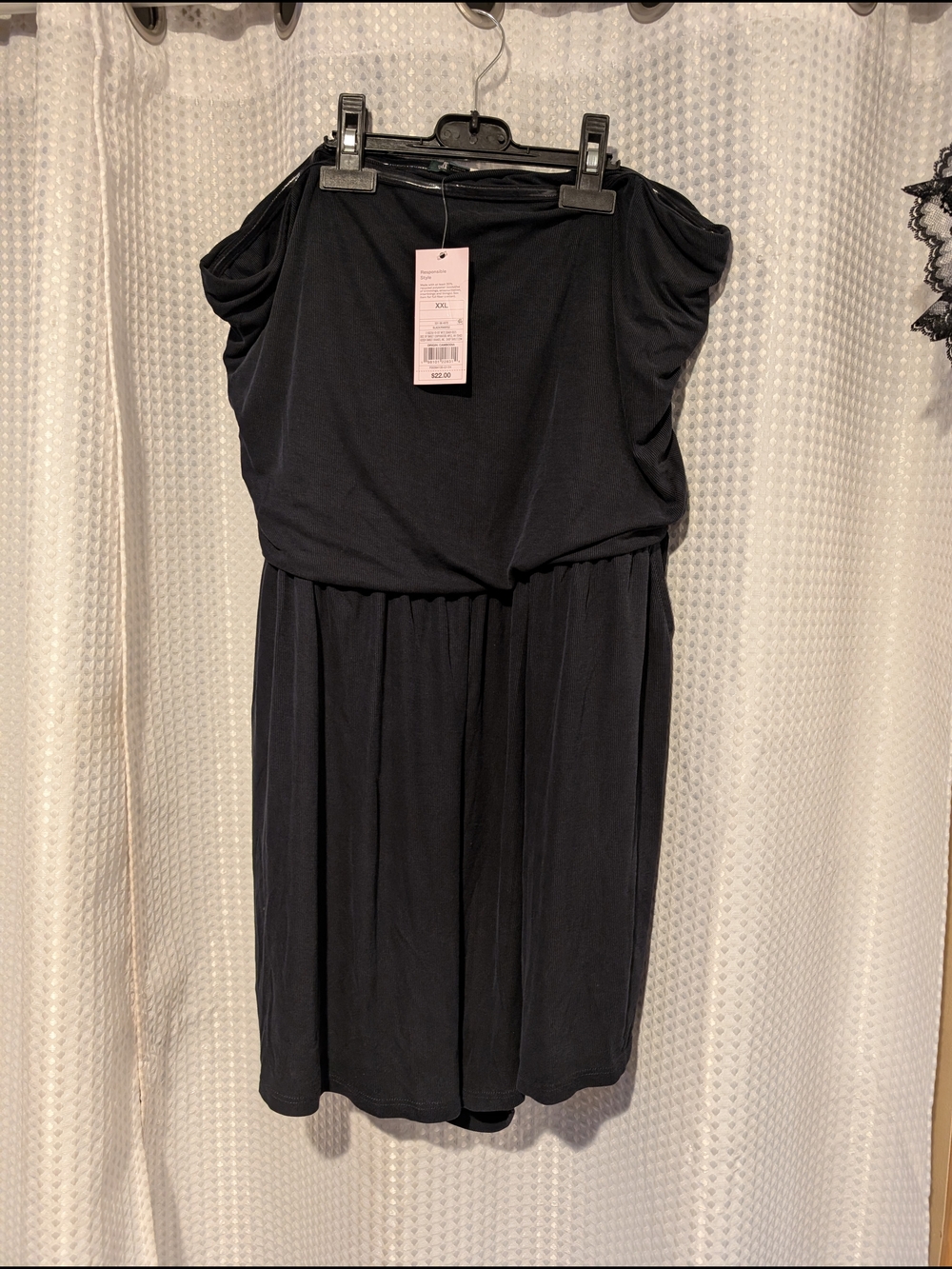 Strapless Romper With Pockets